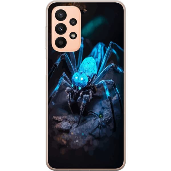 Kompatibelt Mobildeksel til Samsung Galaxy A23 Edderkopp Skummelt