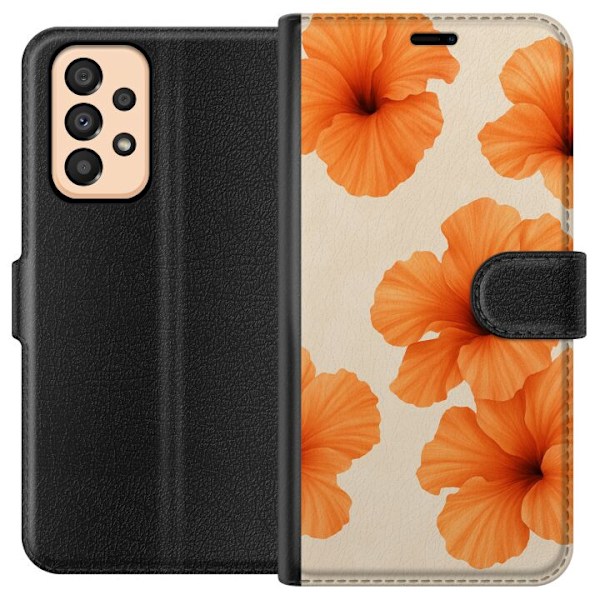 Samsung Galaxy A33 5G Plånboksfodral Papaya Punch