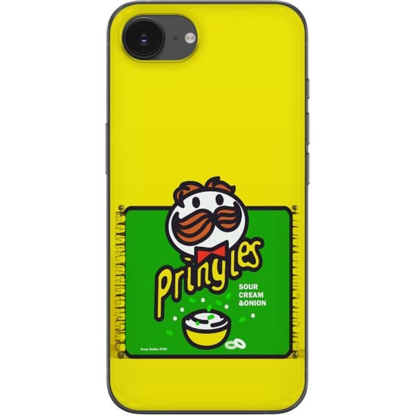 Kompatibelt Mobildeksel til Apple iPhone 17e Pringles gul