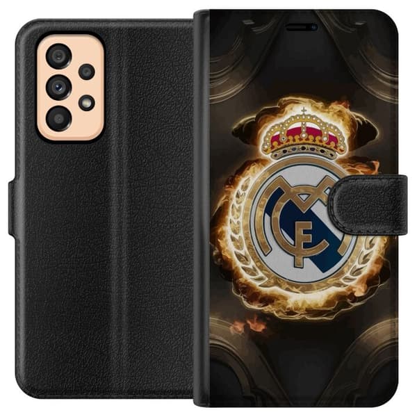 Kompatibelt Plånboksfodral till Samsung Galaxy A53 5G Real Madrid