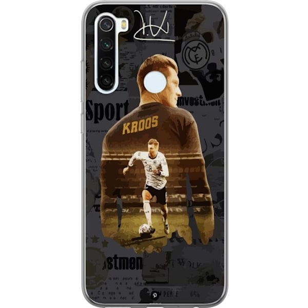 Xiaomi Redmi Note 8 Gennemsigtig cover Toni Kroos