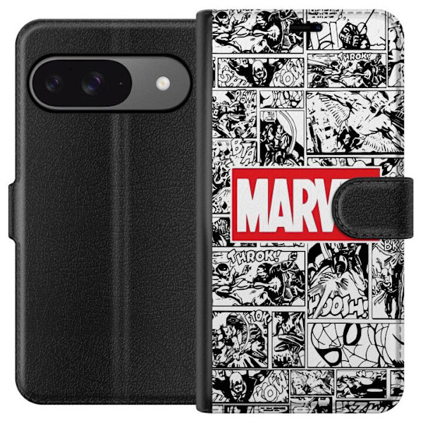 Google Pixel 9 Pro Lommeboketui Marvel