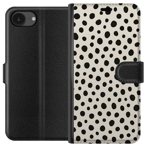 Apple iPhone 16e Lommeboketui Dot Dance