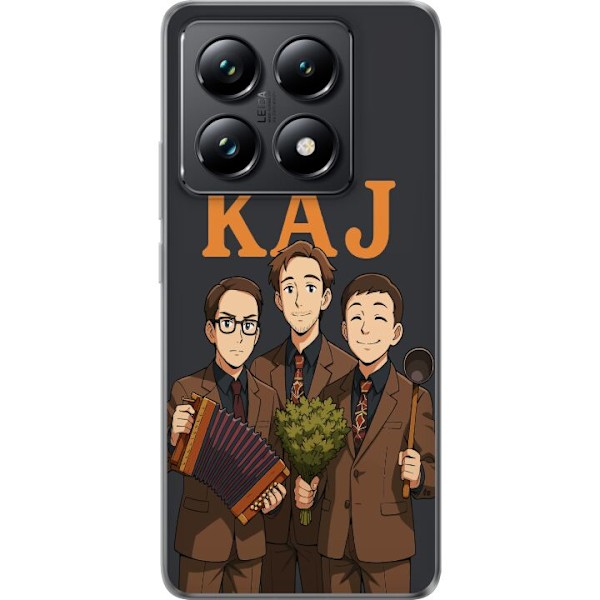Xiaomi 14T Genomskinligt Skal Kaj Bara Bada Bastu
