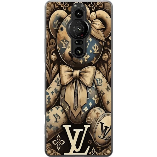 Sony Xperia Pro-I Läpinäkyvä kuori Teddy Vuitton