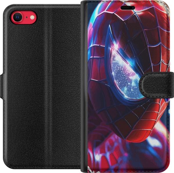 Kompatibelt Plånboksfodral till Apple iPhone 8 Spiderman