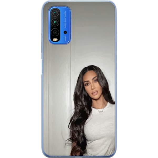 Xiaomi Redmi 9T Läpinäkyvä kuori Kim Kardashian – Iconic Style Collection