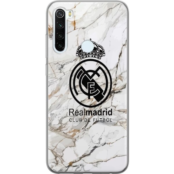 Xiaomi Redmi Note 8 Läpinäkyvä kuori Real Madrid