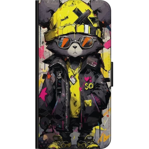 Kompatibelt Lommeboketui til OnePlus 9 Pro Kul Bjørn