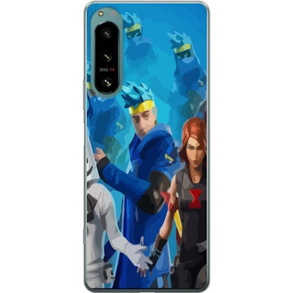 Sony Xperia 5 IV Gennemsigtig cover Fortnite