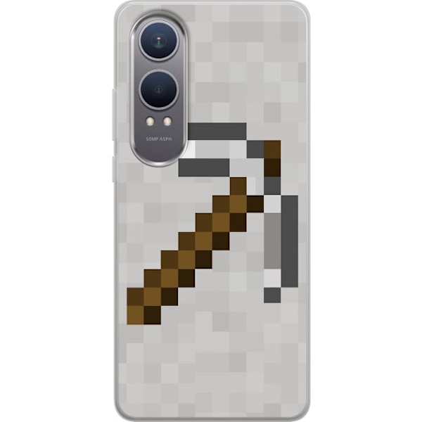 OnePlus Nord CE4 Lite Gjennomsiktig deksel Minecraft Verktøy