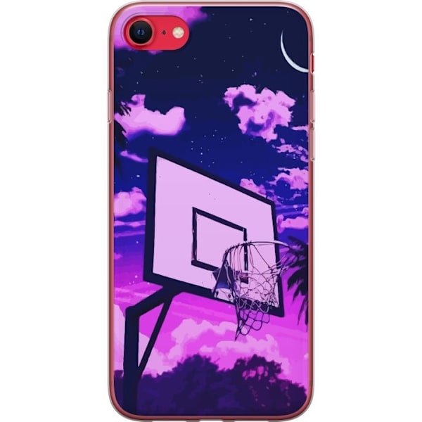 Apple iPhone 16e Genomskinligt Skal Basketboll