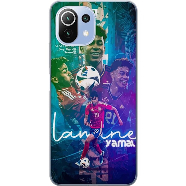 Xiaomi 11 Lite 5G NE Gennemsigtig cover Lamine Yamal FCB