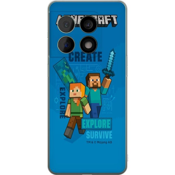 OnePlus 10 Pro Genomskinligt Skal Minecraft Caves