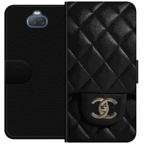 Sony Xperia 10 Plånboksfodral Chanel Black