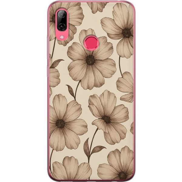Huawei Y7 (2019) Gjennomsiktig deksel Pastel Rush