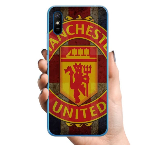 Xiaomi Redmi 9A TPU Mobildeksel Manchester United FC