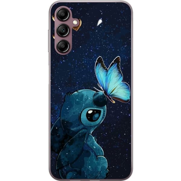 Kompatibelt Mobildeksel til Samsung Galaxy A14 5G Stitch sommerfugl