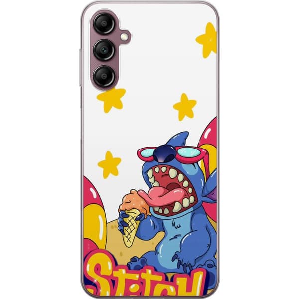 Kompatibelt Mobildeksel til Samsung Galaxy A14 5G Stitch Glass