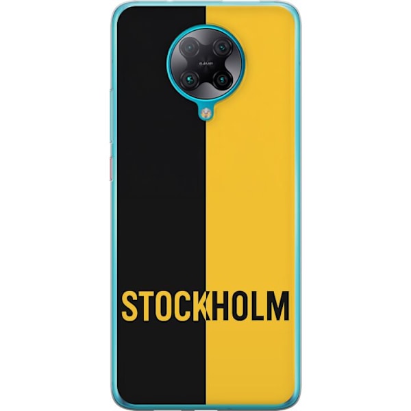 Xiaomi Poco F2 Pro Gennemsigtig cover Stockholm – fodbold