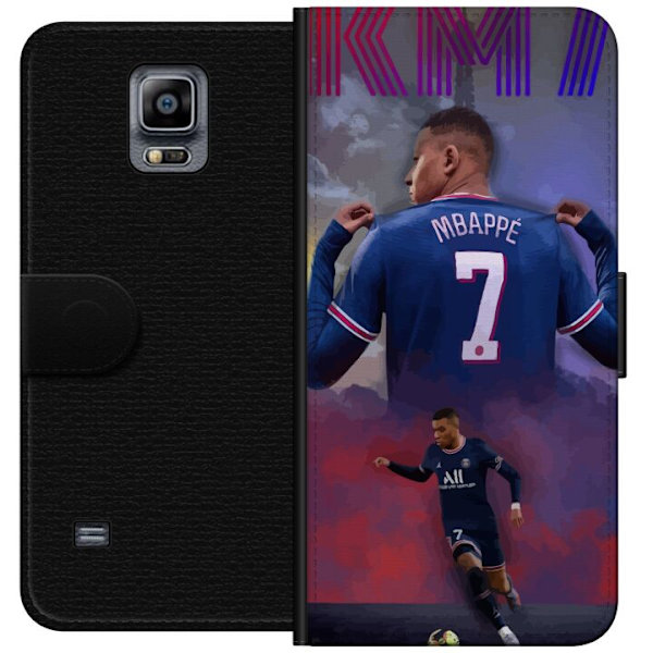 Samsung Galaxy Note 4 Plånboksfodral MAP Fotboll Design Grafiskt Mönster Modern Sportmotiv Trend Fotboll Populär Grafisk Stil Motiv