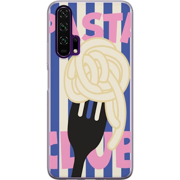 Honor 20 Pro  Läpinäkyvä kuori Pasta Twirl