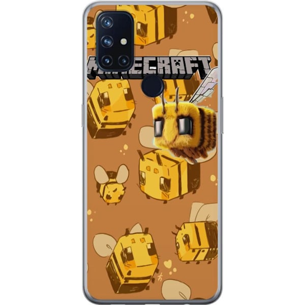 OnePlus Nord N10 5G Genomskinligt Skal Minecraft Bi