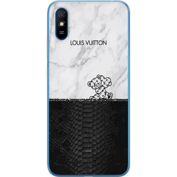 Xiaomi Redmi 9A Gennemsigtig cover LV bjørn marmor