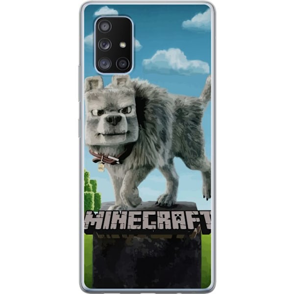 Samsung Galaxy A71 5G Gennemsigtig cover A Minecraft Movie
