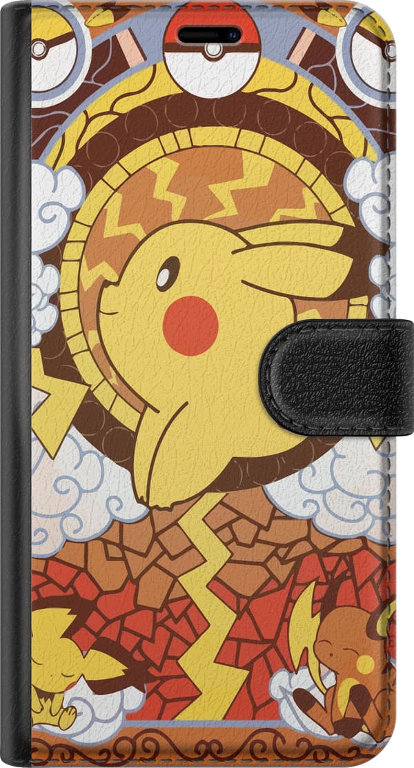 Kompatibel Tegnebogsetui til Samsung Galaxy A52s 5G Pikachu