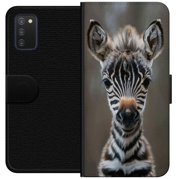 Samsung Galaxy A03s Lompakkokotelo Giraffi Eläinaihe Afrikka Luonto Graafinen Kuva Savanni Villieläimet Suosittu Seinätaide Eksoottinen Teema