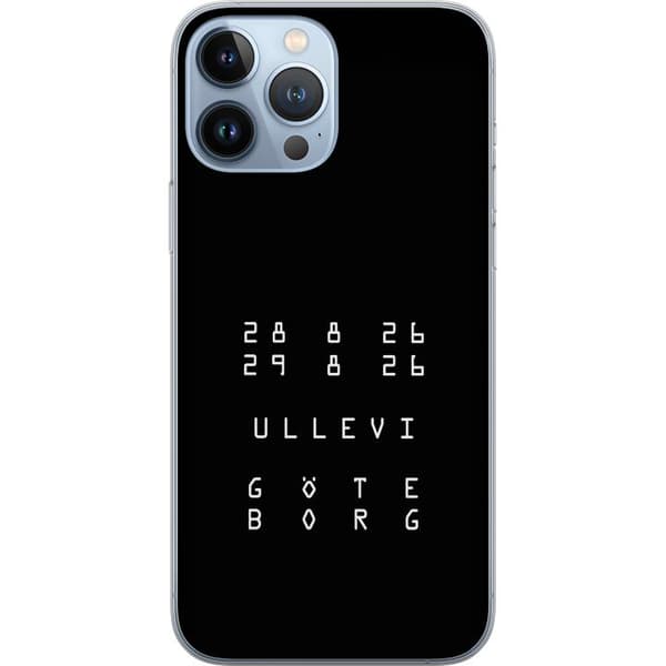 Kompatibelt Mobildeksel til Apple iPhone 13 Pro Max Ullevi Göteborg 2026 hvit