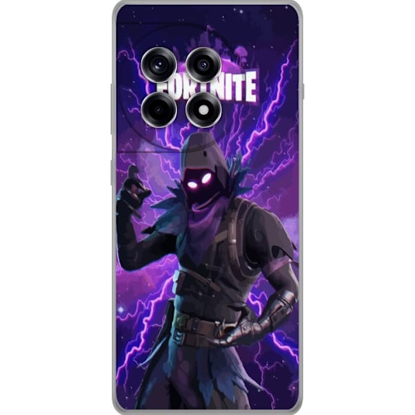 OnePlus 12R Genomskinligt Skal Fortnite Raven – Mörk Stridsikon från Battle Royale