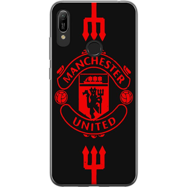 Huawei Y6 (2019) Gjennomsiktig deksel ManchesterUnited