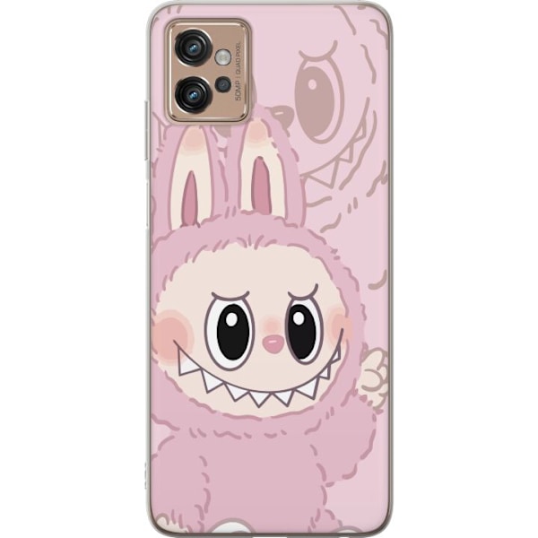 Motorola Moto G32 Läpinäkyvä kuori Labubu Floral Freak