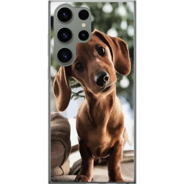 Samsung Galaxy S23 Ultra Gjennomsiktig deksel Yngre Hund