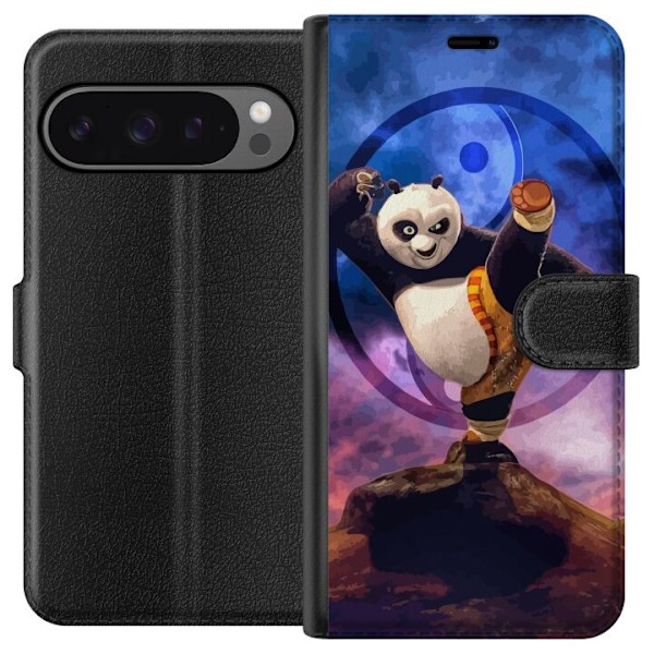 Google Pixel 9 Pro XL Tegnebogsetui Kung Fu Panda