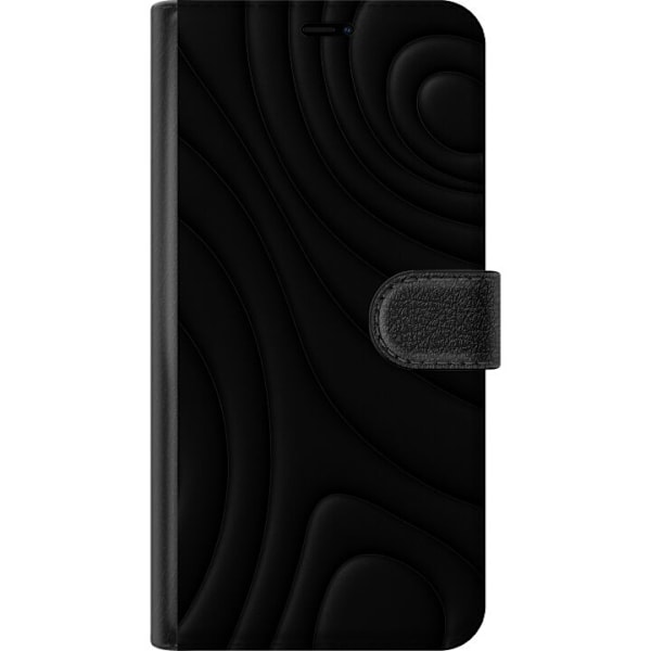 Motorola Edge 50 Neo Lommeboketui Svarte Bølger