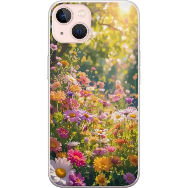 Kompatibel Mobilcover til Apple iPhone 13 Blomstermønster