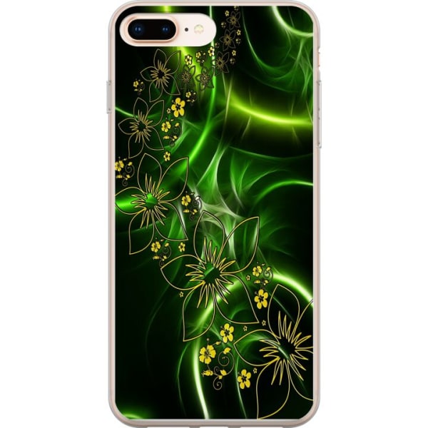 Apple iPhone 8 Plus Cover / Mobilcover - Blomster