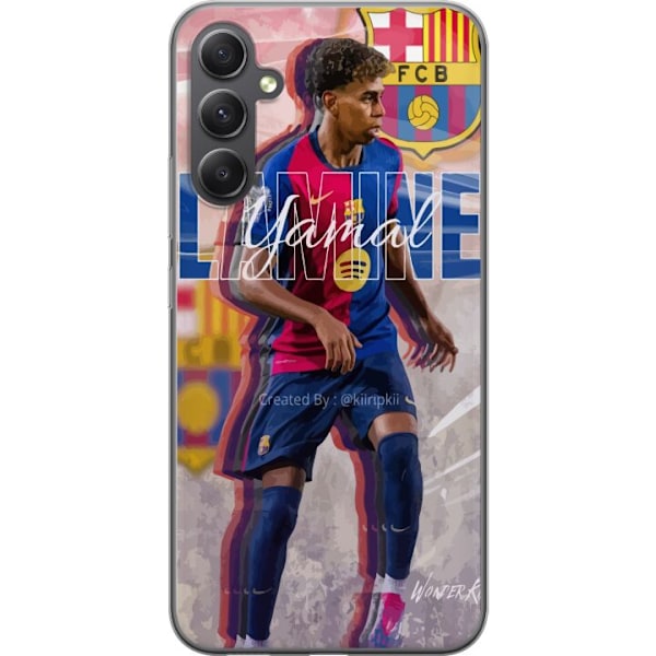 Samsung Galaxy A16 5G Gjennomsiktig deksel Lamine Yamal FCB