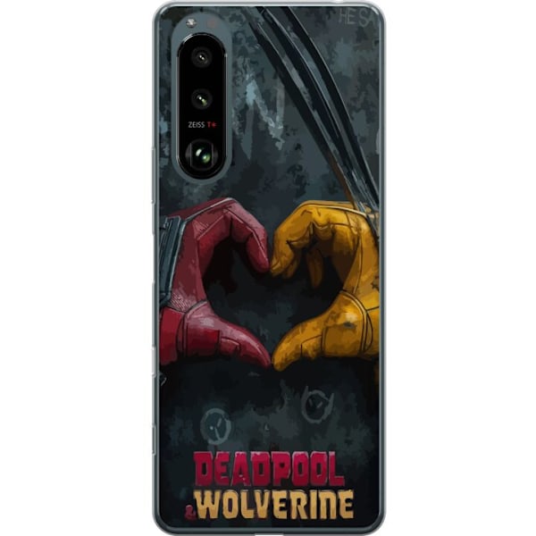 Sony Xperia 5 III Genomskinligt Skal Wolverine Deadpool