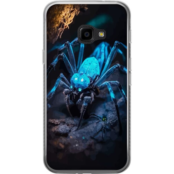 Samsung Galaxy Xcover 4 Läpinäkyvä kuori Hämähäkki Pelottava