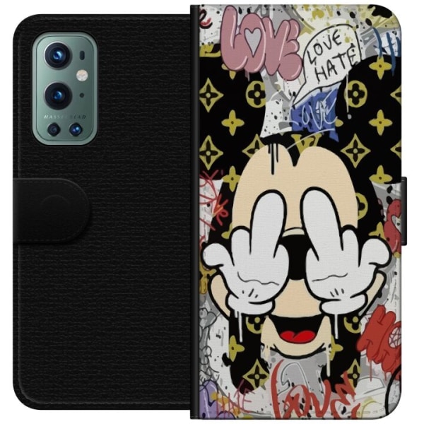 OnePlus 9 Pro Tegnebogsetui Mickey Mouse