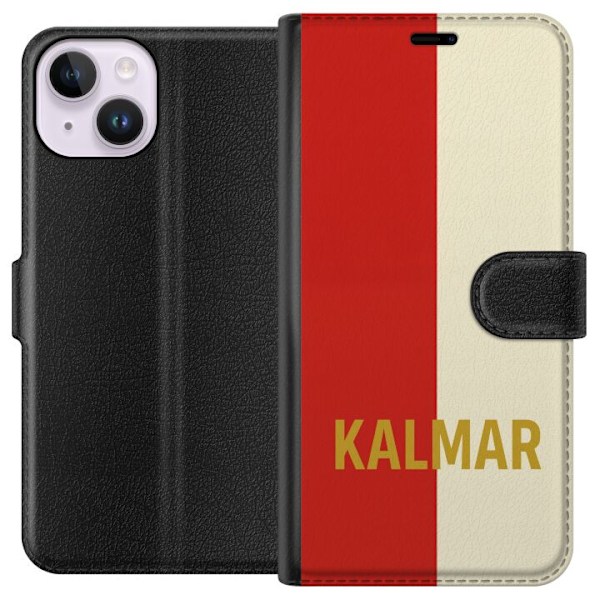 Apple iPhone 15 Lompakkokotelo Kalmar - jalkapallo