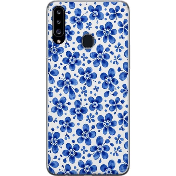 Kompatibelt Mobildeksel til Samsung Galaxy A20s Blått vennskap
