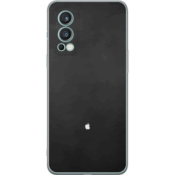 OnePlus Nord 2 5G Gennemsigtig cover Apple Grey