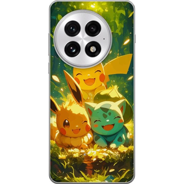 OnePlus 13 Genomskinligt Skal Pixelmonster spelstil – färgstark design för retroälskande gamers