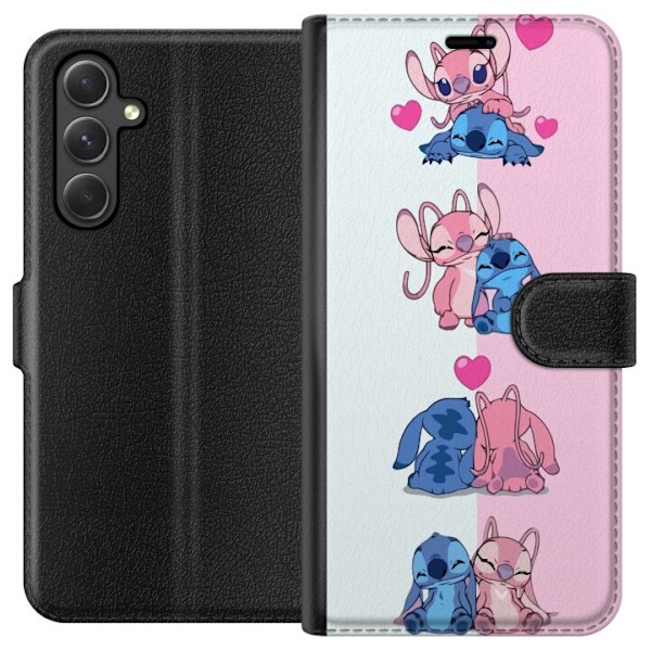 Samsung Galaxy A25 Tegnebogsetui Lilo & Stitch
