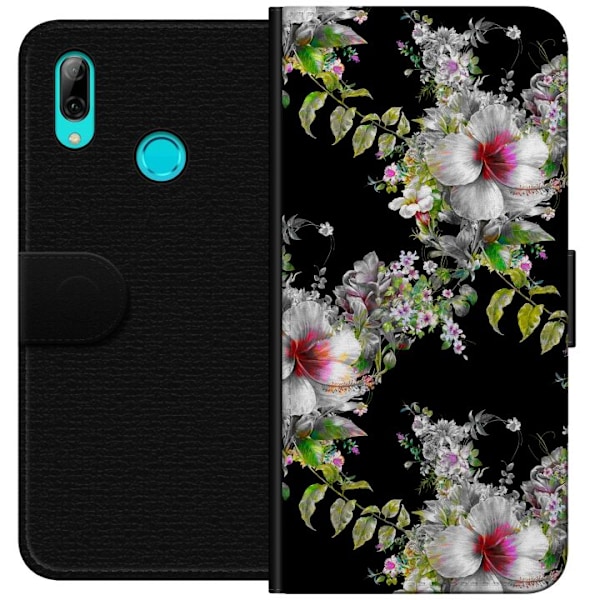Huawei P smart 2019 Tegnebogsetui Blomststjerne